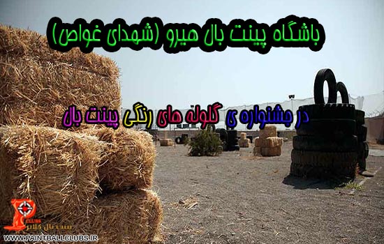 باشگاه پینت بال هیرو در جشنواره ی گلوله های رنگی پینت بال 